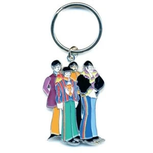 Image of The Beatles - Yellow Submarine Band Keychain