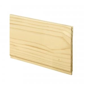 Image of Wickes Softwood Timber Traditional Cladding 8x94x2400mm Single
