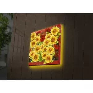 Image of 4040DACT-51 Multicolor Decorative LED Lighted Canvas Painting