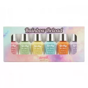 Image of Barry M Cosmetics Rainbow Reload Nail Paint Set x 6