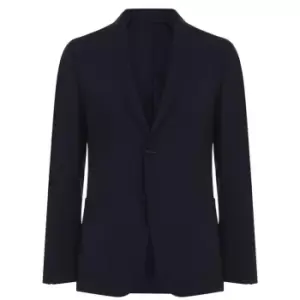 Image of Boss Nolvay Cotton Blazer - Blue