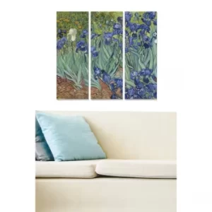 Image of MDF452826808 Multicolor Decorative MDF Painting (3 Pieces)