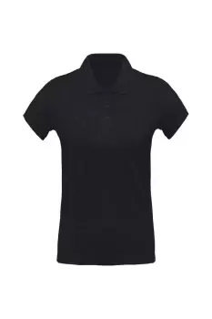 Image of Organic Pique Polo Shirt