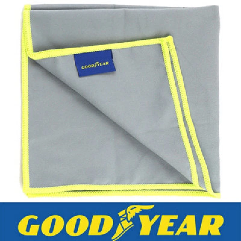 Image of Vivo 5Pc Goodyear Microfibre Cloth Car Window Glass Mirror Polishing Cleaning 60X40Cm