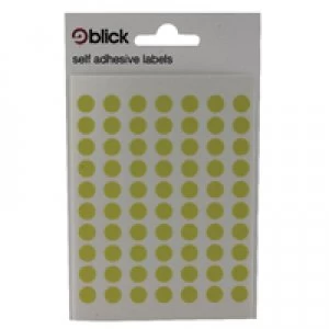 Image of Blick Yellow Coloured Labels in Bags Pack of 20 RS003458