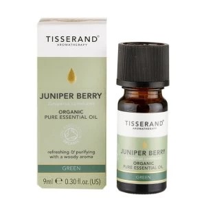 Image of Tisserand Aromatherapy Juniper Berry Organic Essential Oil 9ml