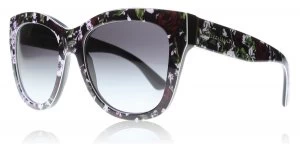 Image of Dolce & Gabbana DG4270 Sunglasses Print / Roses 30198G 55mm