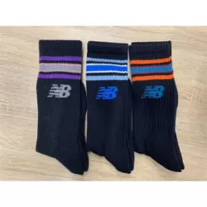 Image of New Balance Stripe 3Pk 10 - Black