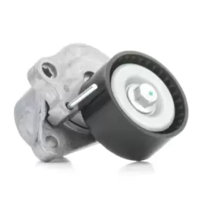 Image of RIDEX Tensioner Pulley MERCEDES-BENZ,OPEL,RENAULT 310T0070 117500969R,117507568R,8200357406 Tensioner Pulley, v-ribbed belt 8200645234,8200941079