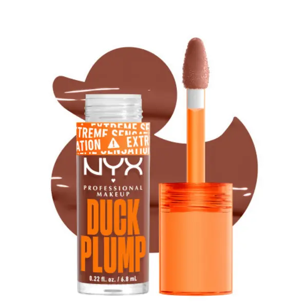 Image of NYX Professional Makeup Duck Plump High Pigment Plumping Lip Gloss 07 Mocha Me Crazy