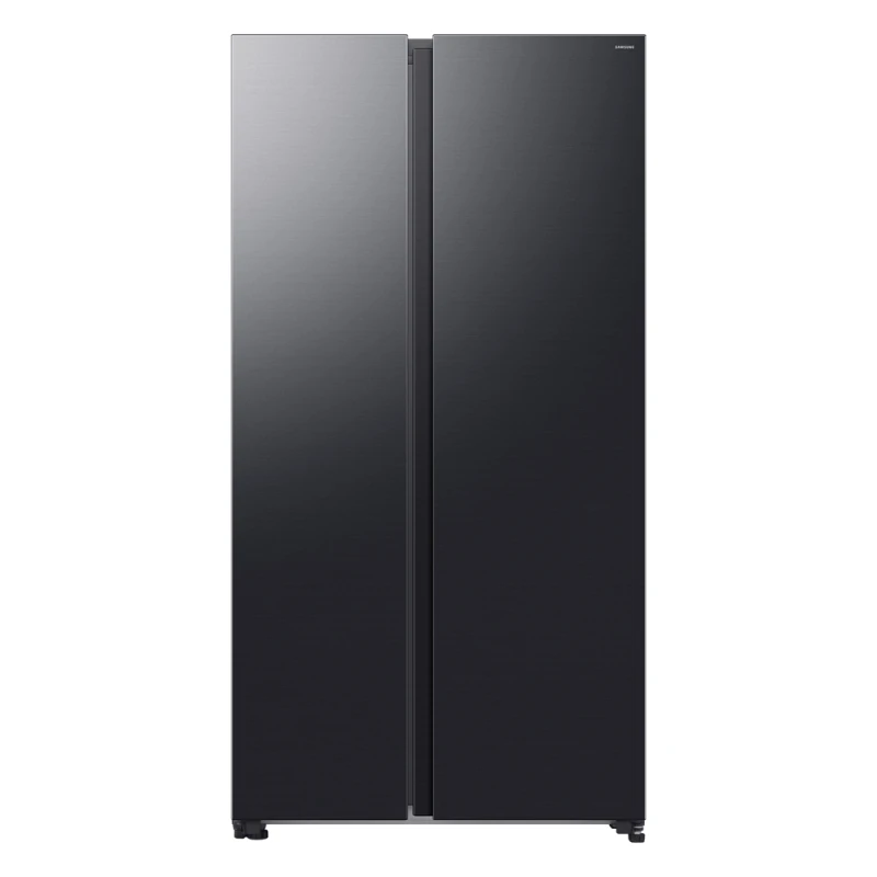 Image of Samsung RS70F67QCFEU Bespoke AI Series 7 American Style Fridge Freezer Non Ice & Water - BLACK STEEL RS70F67QCFEU