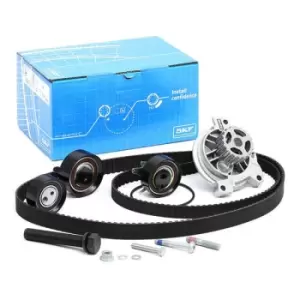 Image of SKF Water Pump + Timing Belt Kit VW VKMC 01258-1 046109119,046109119E,074109119A 074109119B,074109119E,074109119R,074109243E,074109243M,074121004