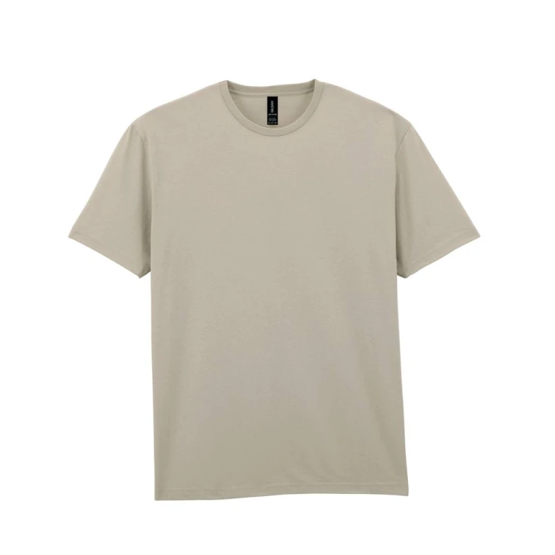Image of Gildan Mens Cotton Lightweight T-Shirt in Light Sand Size: Small Light Sand Male S