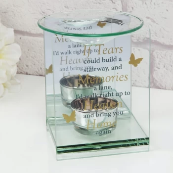 Image of Thoughts of You Butterfly Oil Burner - Stairway to Heaven