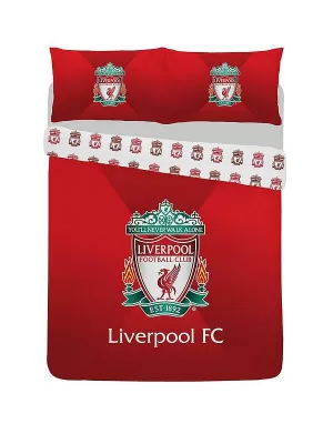 Image of Liverpool FC Gradient Double Duvet Cover
