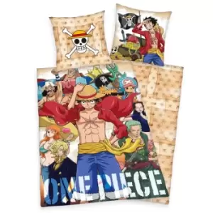Image of One Piece Duvet Set Crew 135 x 200cm / 80 x 80 cm