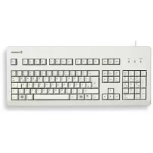 Image of CHERRY G80-3000 Corded Keyboard German, QWERTZ White