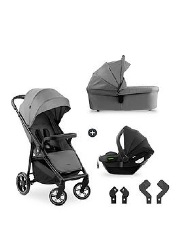 Image of Hauck Shop N Care Trio Set Grey Baby ONE SIZE