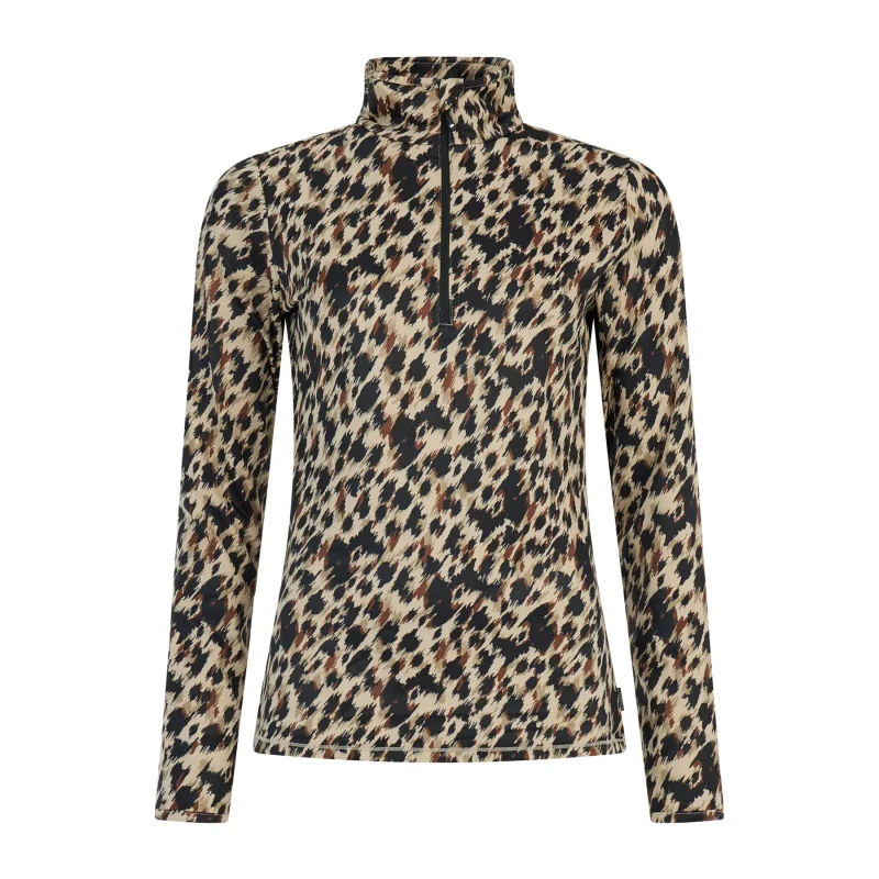 Image of Protest Womens 1/4 zip fleece Protest Vessy Marron Female M