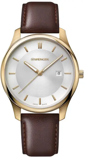 Image of Wenger Watch City Classic Mens D - Silver WG-496