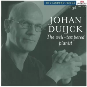 Image of Johan Duijck The Well-tempered Pianist by Johan Duijck CD Album