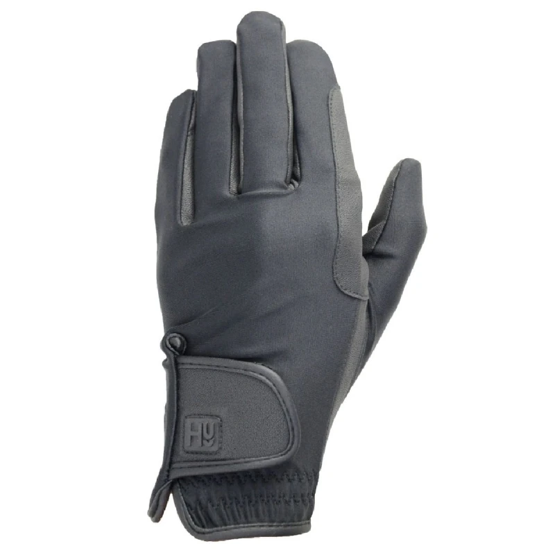 Image of Hy5 Riding Gloves in Black Size: XS Black Unisex XS