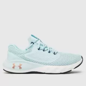 Image of Under Armour Pale Blue Charged Vantage 2 Trainers
