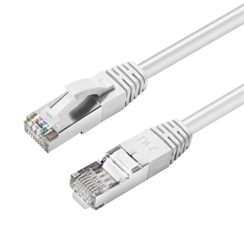 Image of Microconnect SSTP60025W networking cable White 0.25 m Cat6 S/FTP (S-ST