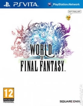 Image of World of Final Fantasy PS Vita Game