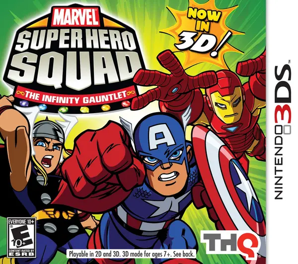 Image of Marvel Super Hero Squad The Infinity Gauntlet Nintendo 3DS Game