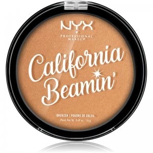 Image of NYX Professional Makeup California Beamin' Bronzer Shade 02 Golden One 14 g