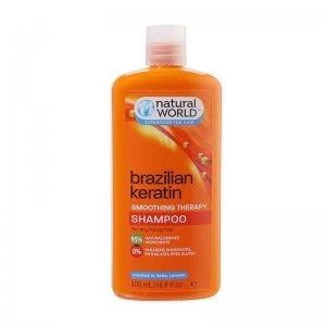 Image of Natural World Brazilian Keratin Shampoo 500ml