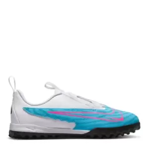 Image of Nike Phantom Academy Astro Turf Football Boots Junior Boys - Blue