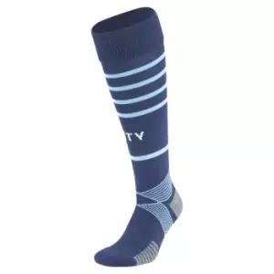 Image of 2021-2022 Man City 3rd Socks (Navy)