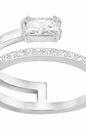 Image of Ladies Swarovski Jewellery Gray Ring 5286709