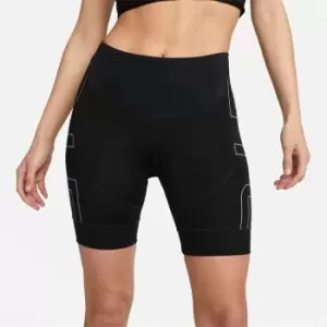 Image of Nike Dri-FIT Air Womens 7 Biker Shorts - Black