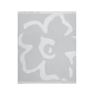 Image of Ted Baker Magnolia Woven Throw, Silver