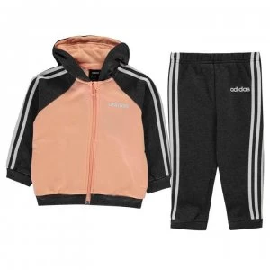 Image of adidas Kids 3-Stripes Jogger - Glow Pink/Charc