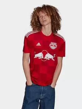 Image of adidas New York Red Bulls 22/23 Away Jersey, Red/White, Size S, Men