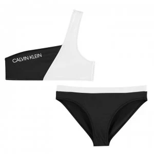 Image of Calvin Klein Calvin One Shoulder Bikini - PVH Black