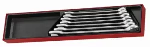 Image of Teng Tools TTX2640 7 Piece Imperial Combination Spanner Set in Tray