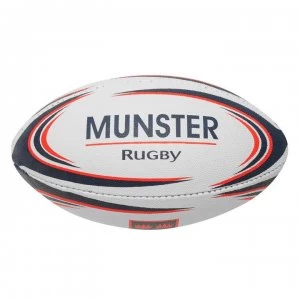 Image of Official Midi Rugby Ball - White/Red