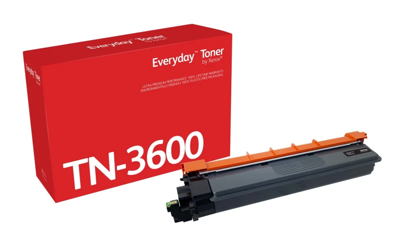 Image of Xerox Xerox Toner cartridge replaced Brother TN3600 Compatible Black 3000 Sides Everyday 006R04866 006R04866