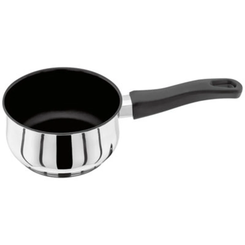 Image of Judge Vista Stainless Steel Non-Stick Milk Pan 14Cm - Silver