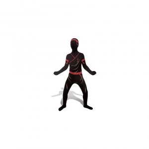 Image of Morphsuits Official Ninja Kids Fancy Dress Costume - Small (Age 6-8)