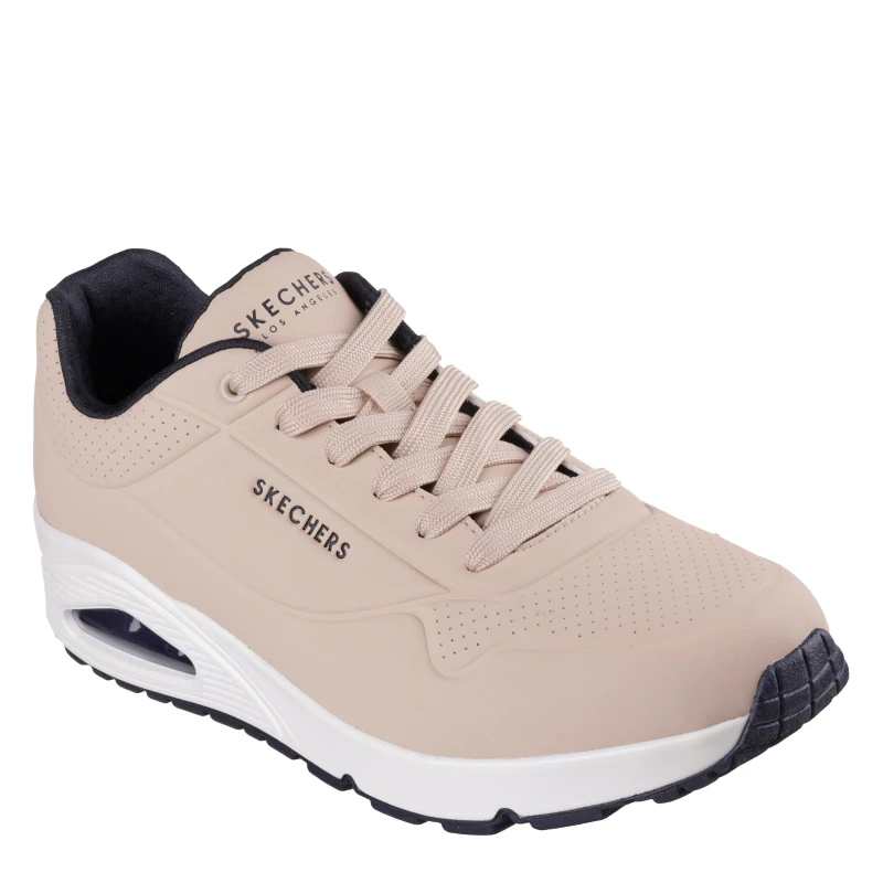 Image of Skechers UNO Stand On Air Trainers Mens Beige male 7 (41)