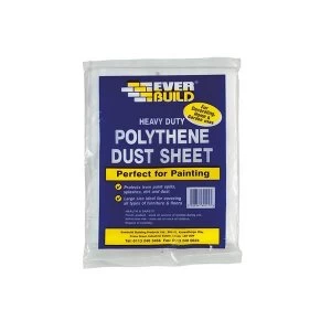 Image of Everbuild Polythene Dust Sheet 3.6 x 2.7m