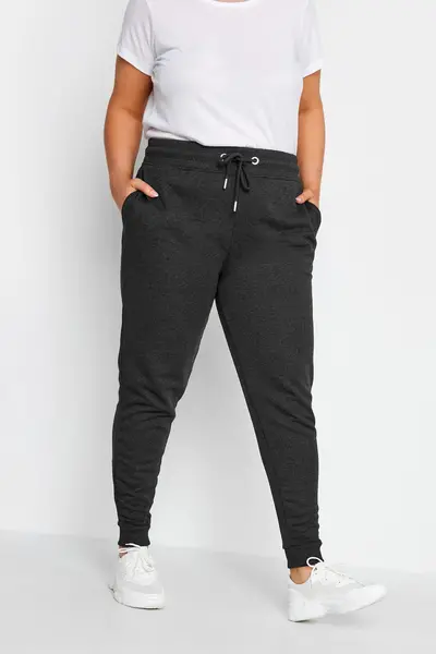 Image of Yours Cuffed Joggers Grey