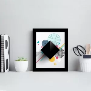 Image of SCT-067 Multicolor Decorative Framed MDF Painting