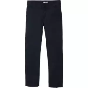 Image of Boss Cotton twill trousers - Blue